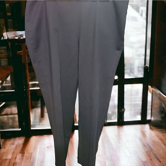 St.John Navy Blue Preloved Size 10 Ankle Pants - Picture 4 of 5